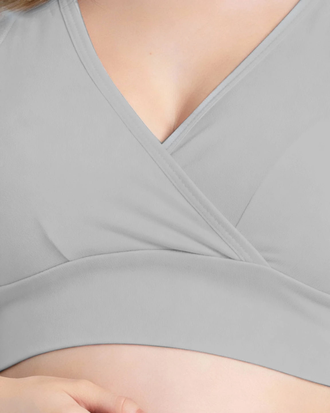 Wireless Cotton Crisscross Nursing Camisole Bra