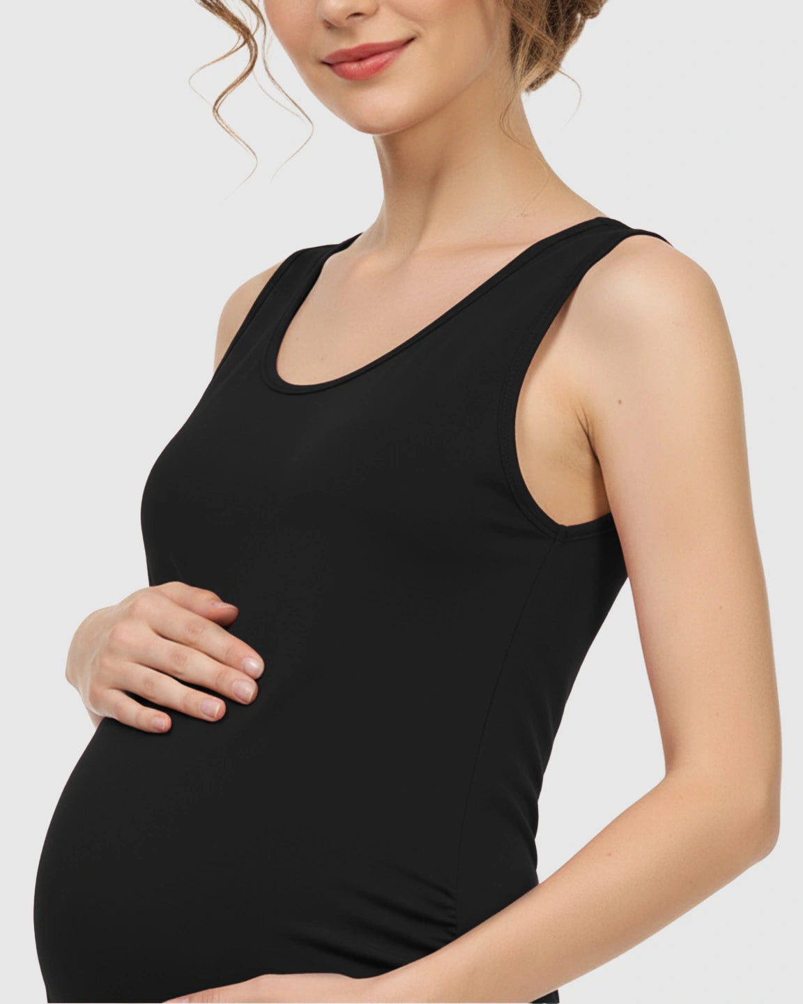 Modal-Blend Tank Fitted Dress