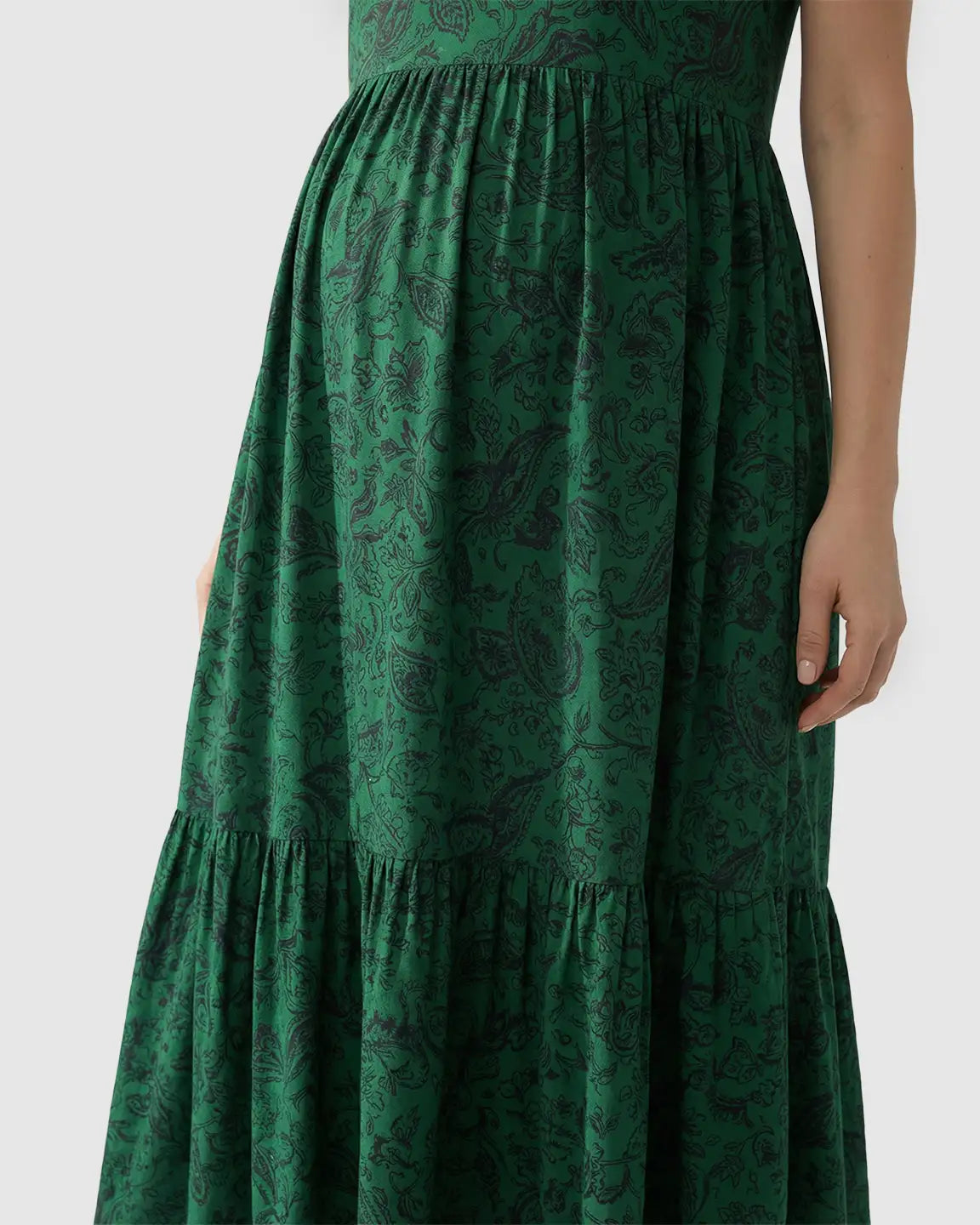 Built-In Bra Loose H-Line Maternity Nightdress