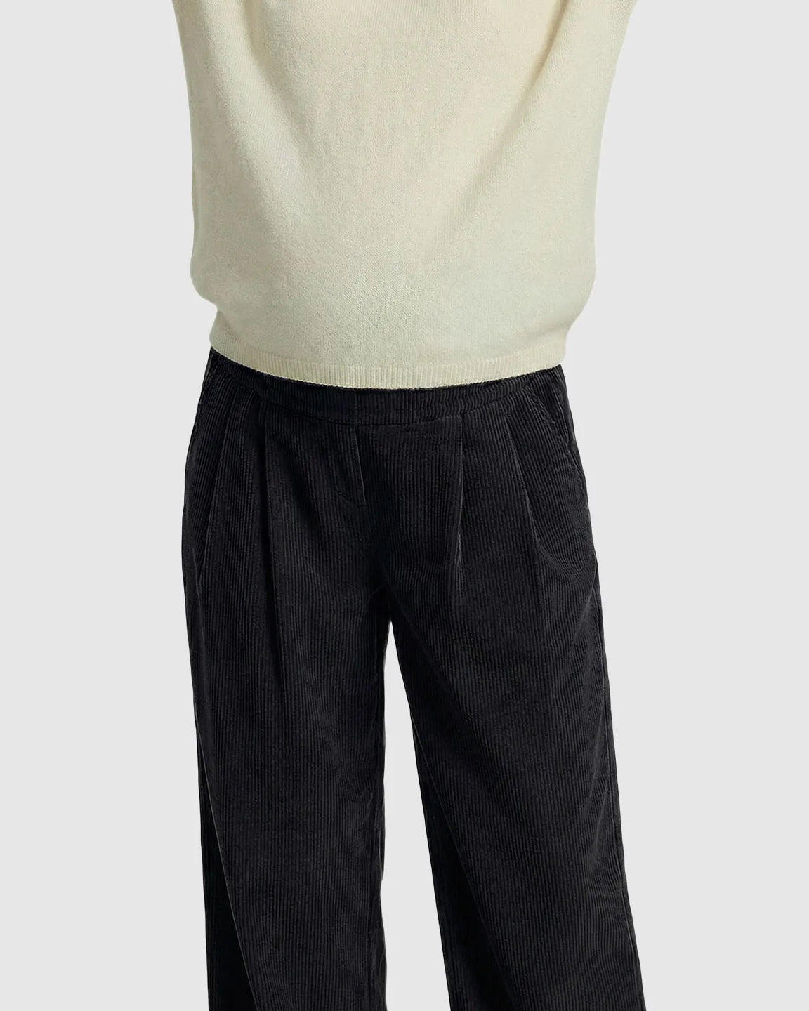 Adjustable Drawstring Loose-Fit Maternity Pants