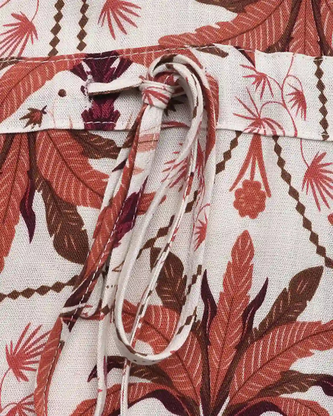 Tie-Waist Flowy Maternity Midi Dress