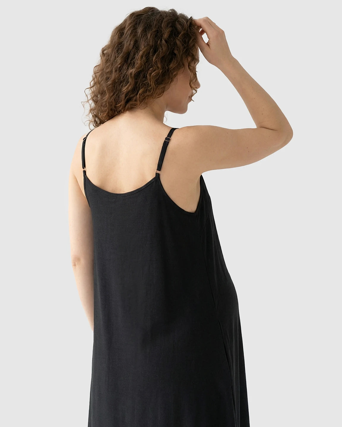 3D-Print Sling Maternity Maxi Dress