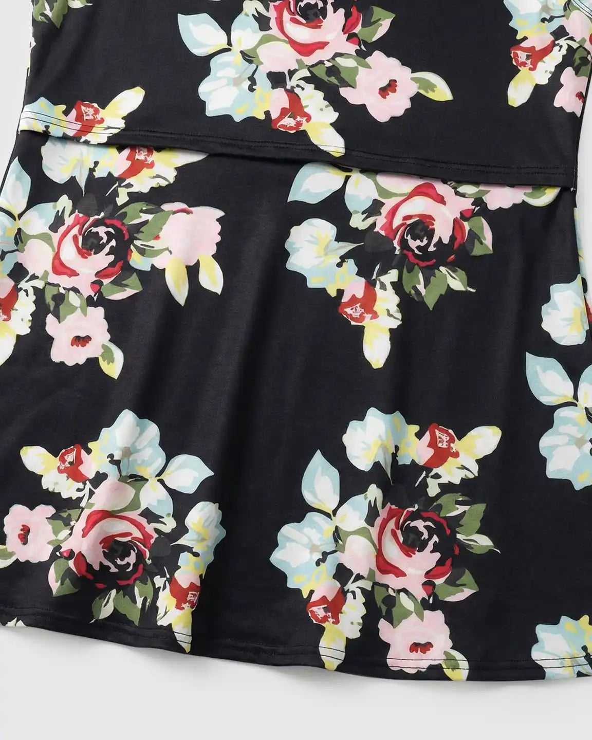 Easy-Nursing Floral Maternity Top