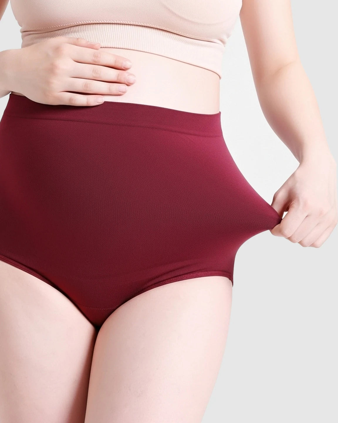 Soft Seamless High Waist Maternity Panties