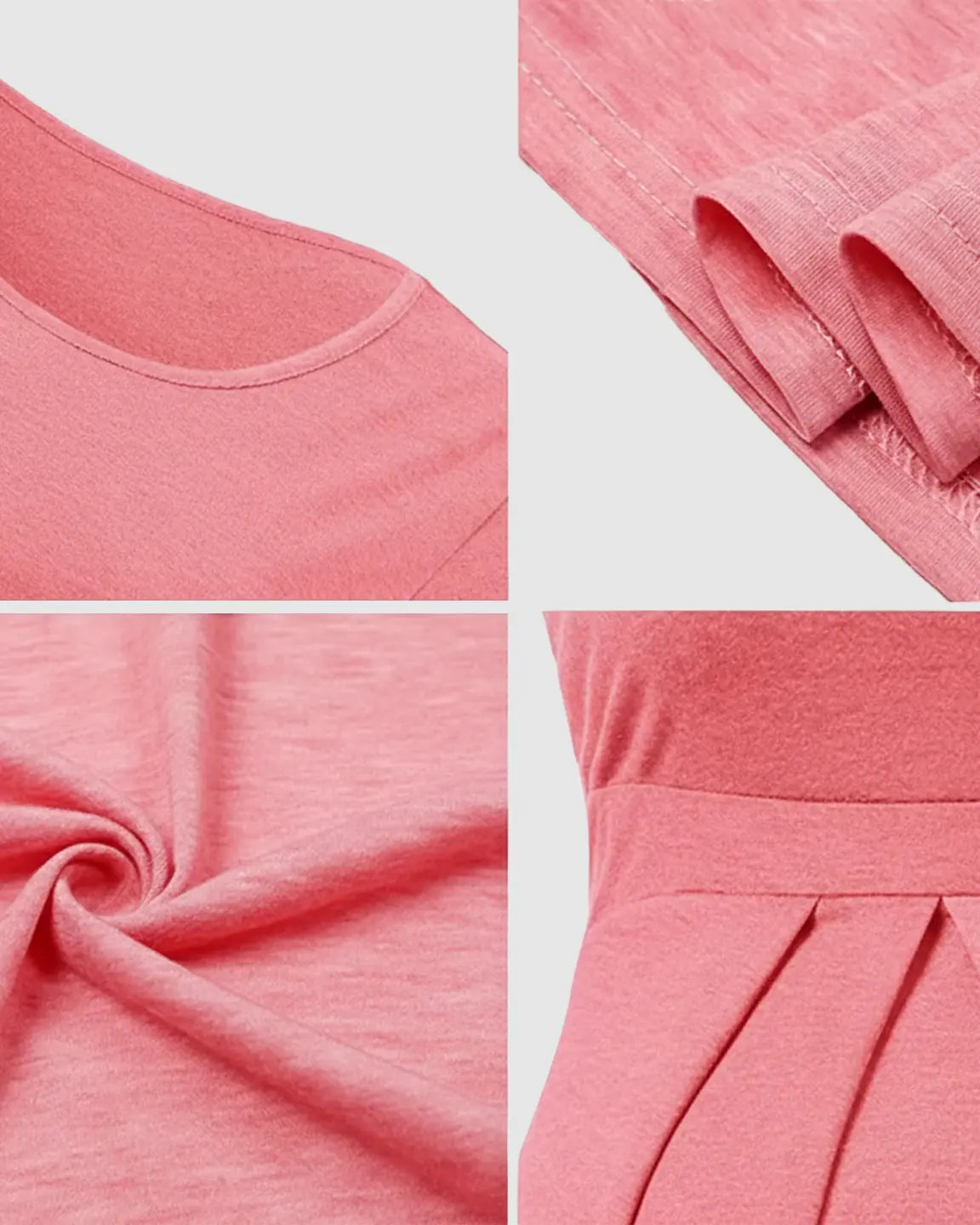 Gathered Empire Waist Elegant Maternity Top