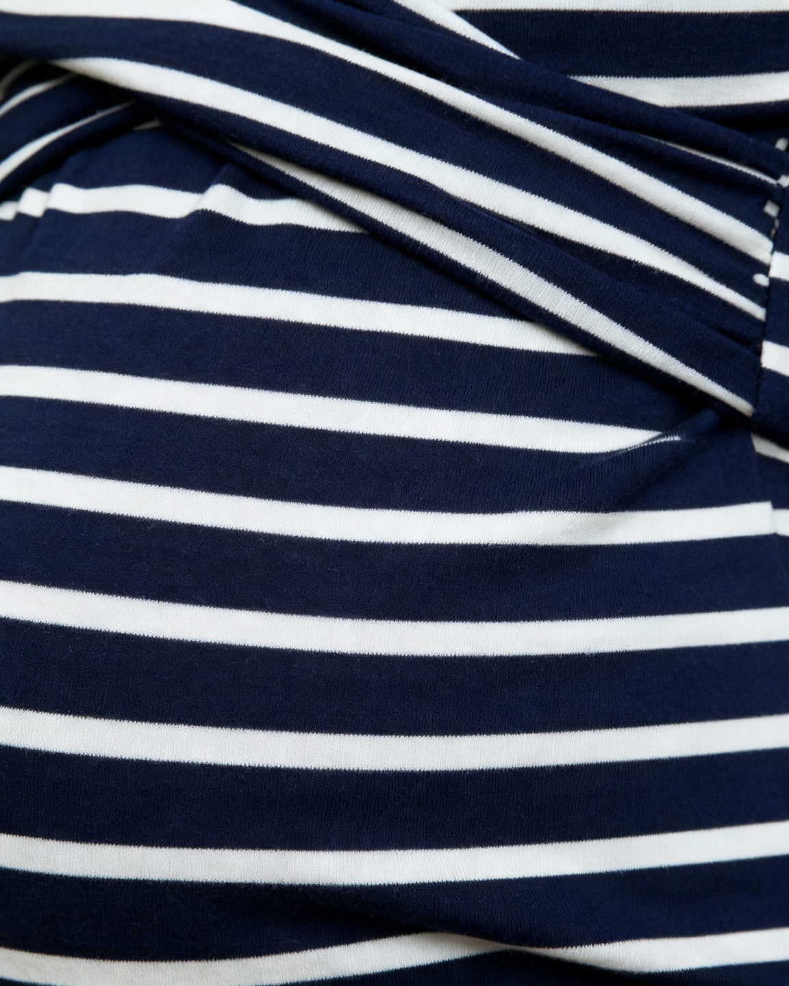 Long-Sleeve V-Neck  Maternity Shirt