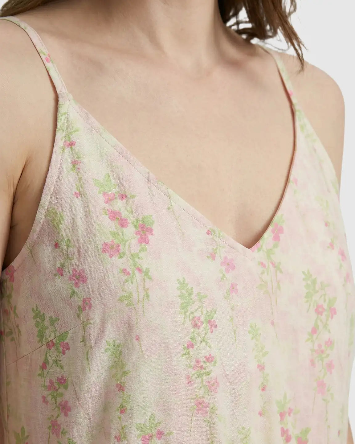 Built-in Bra Babydoll Maternity Nightdress