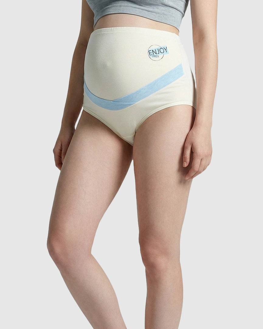 Crisscross High-Waist Maternity Underwear