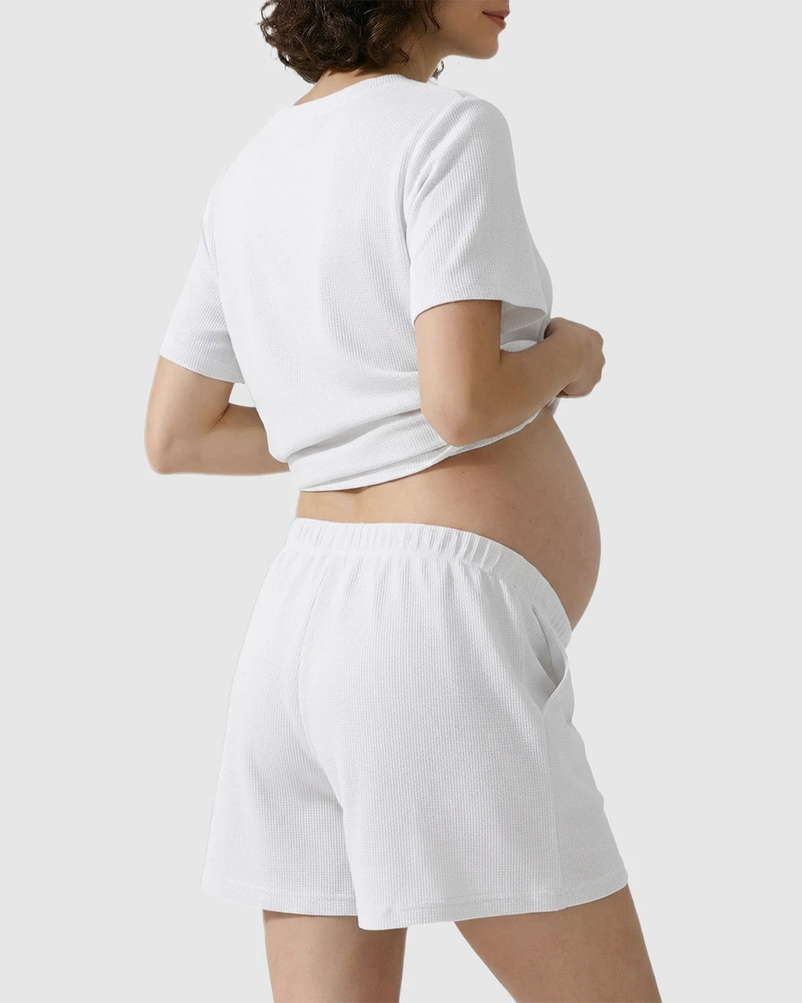 Discreet-Zip Nursing Relaxed Maternity Lounge Set