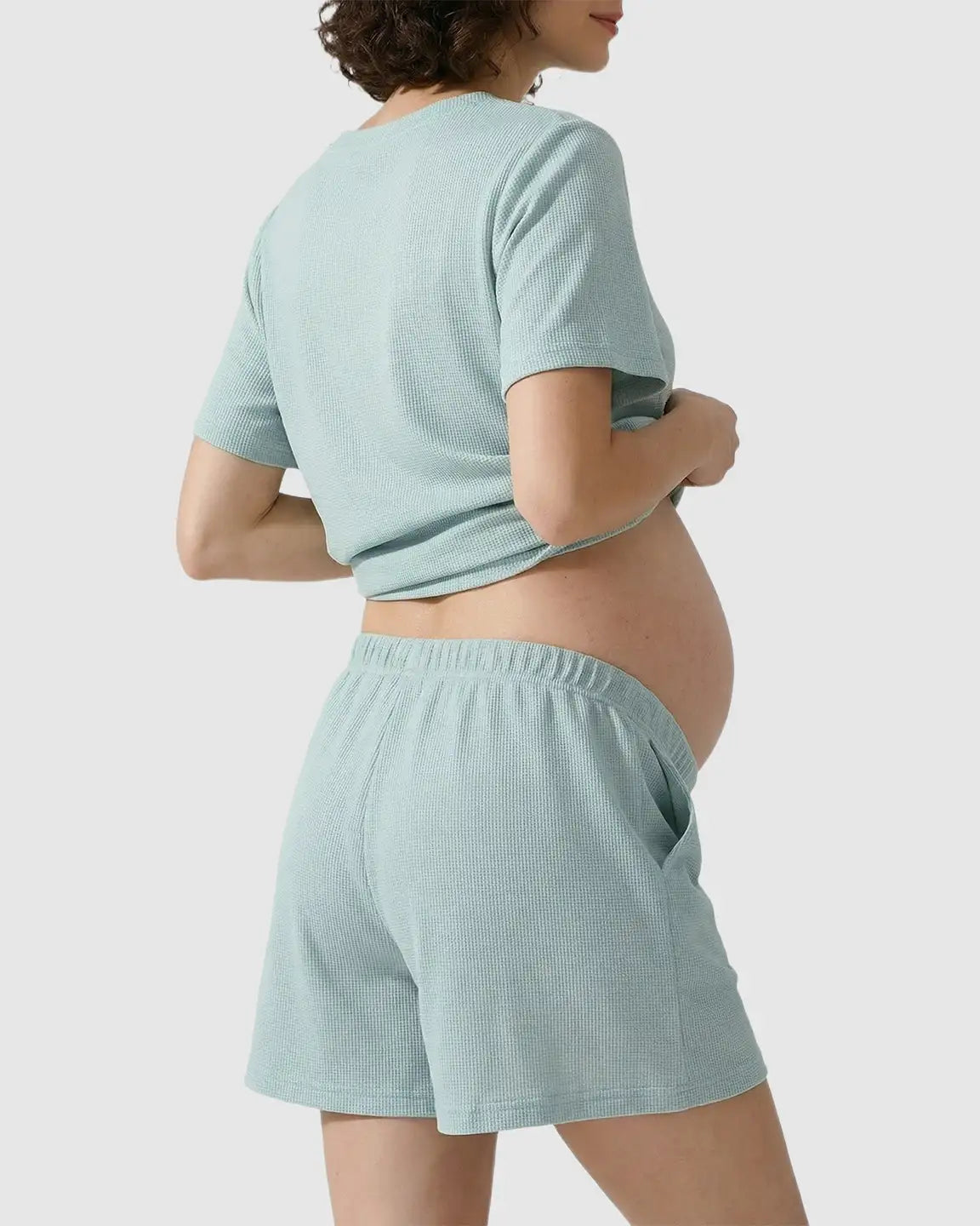 Discreet-Zip Nursing Relaxed Maternity Lounge Set