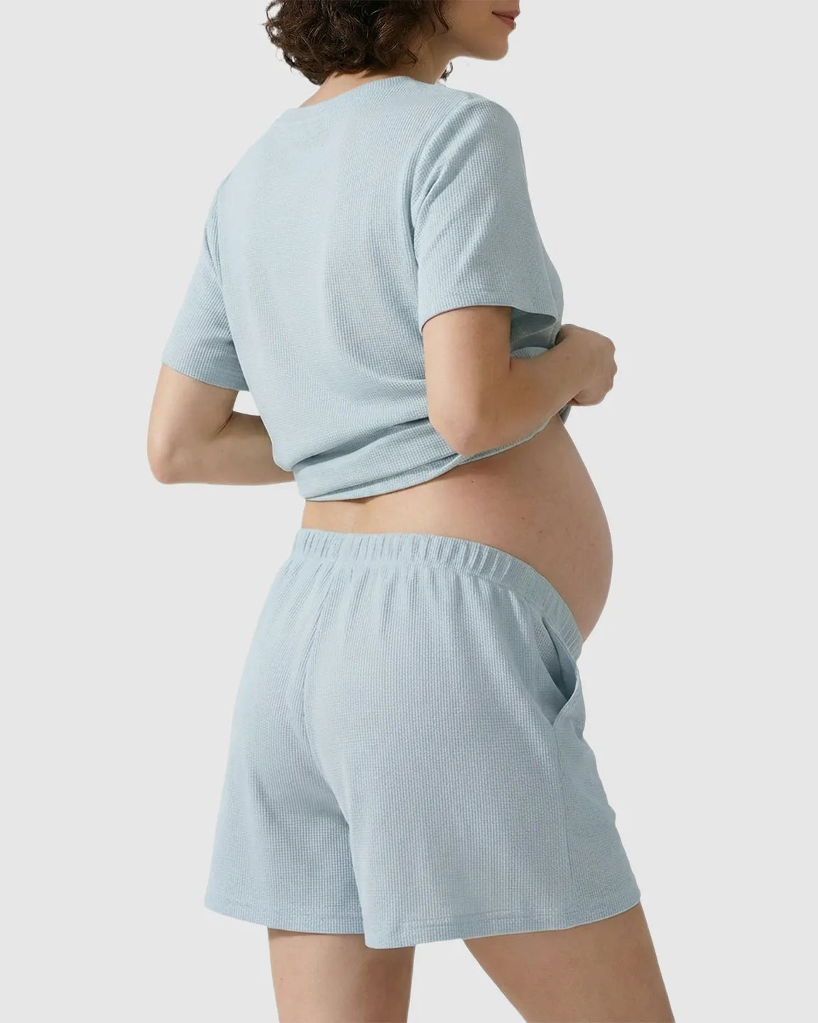 Discreet-Zip Nursing Relaxed Maternity Lounge Set