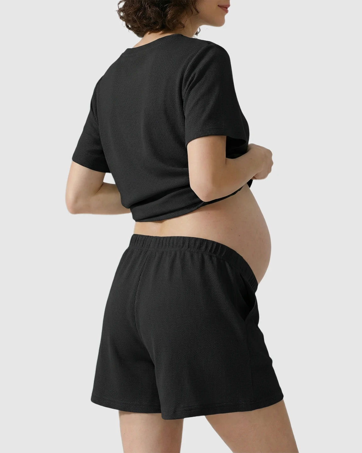 Discreet-Zip Nursing Relaxed Maternity Lounge Set