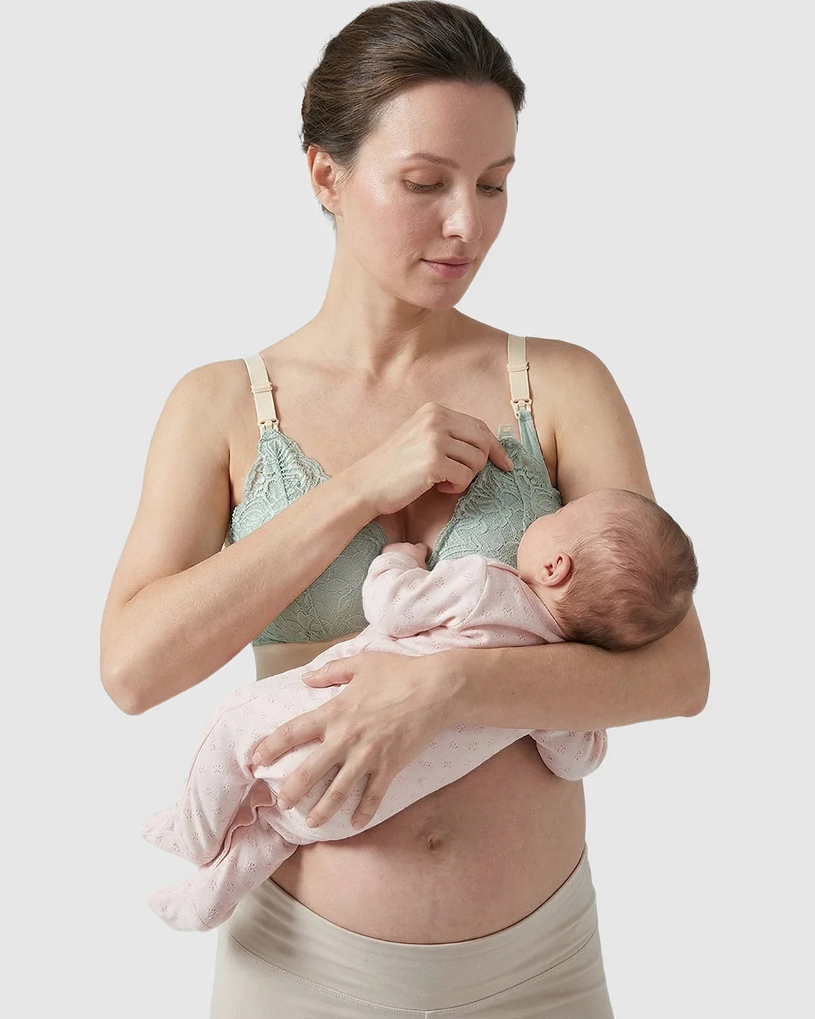 Drop-Down Cup Wireless Nursing Bra