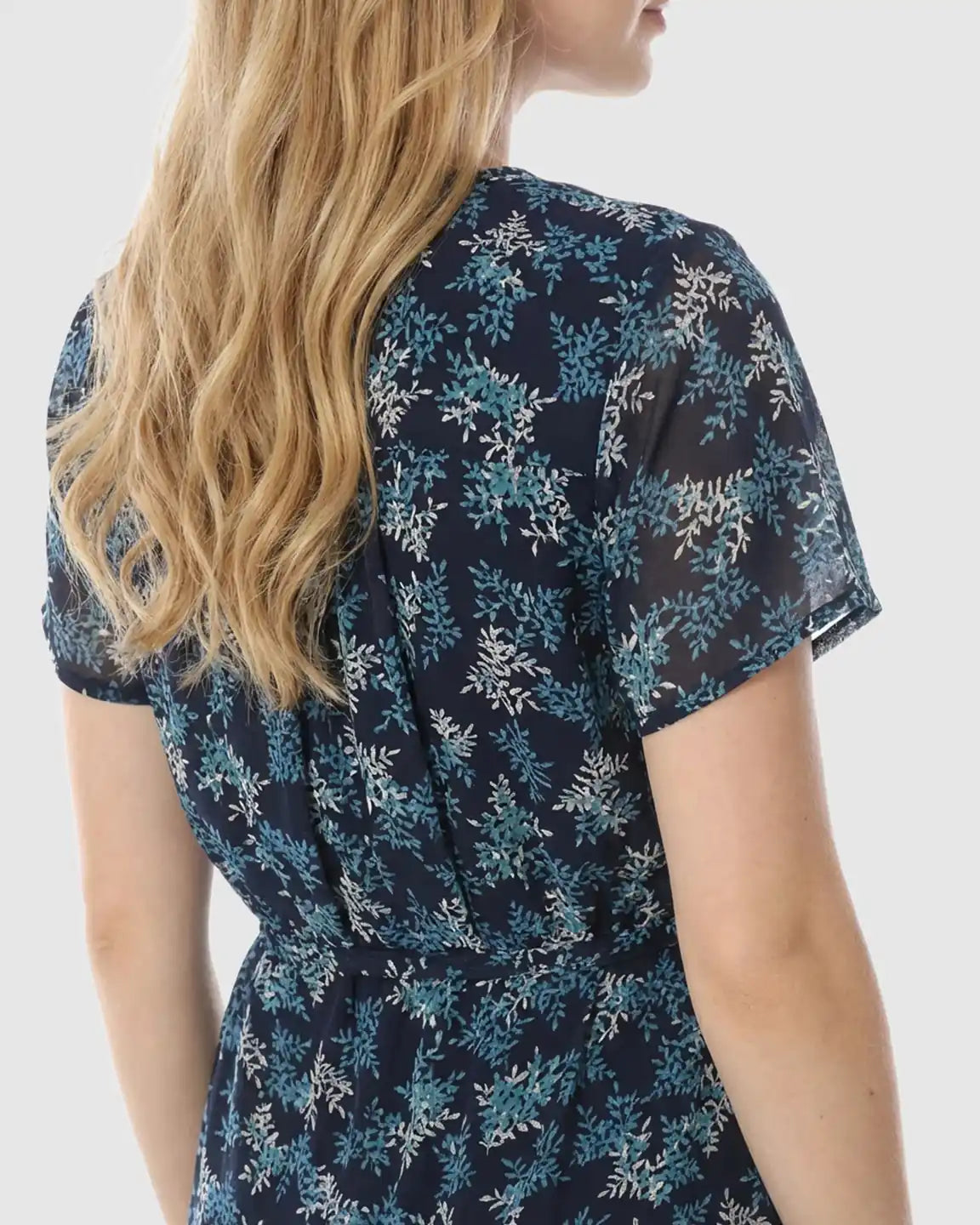 V-Neck Fitted Modal Maternity Dress