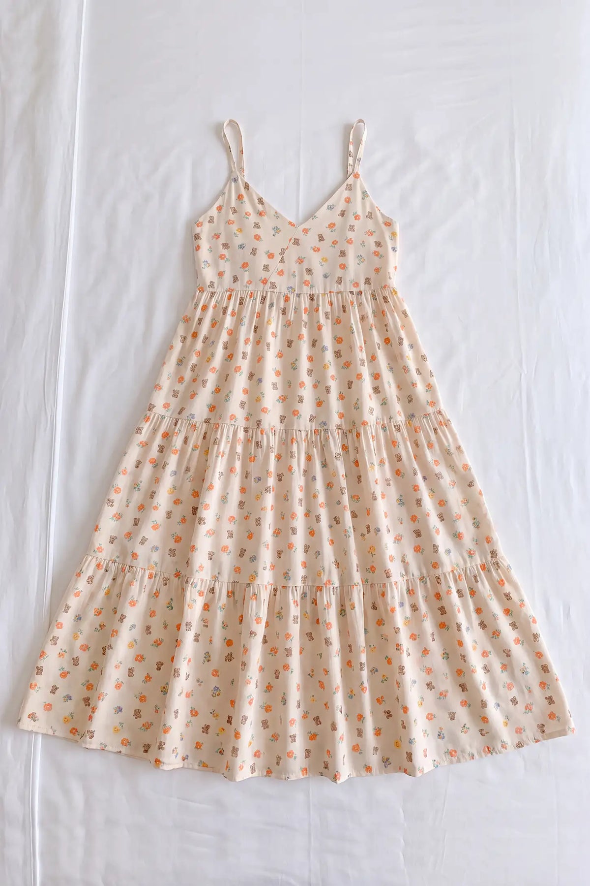Floral Viscose Maternity Slip Nightgown