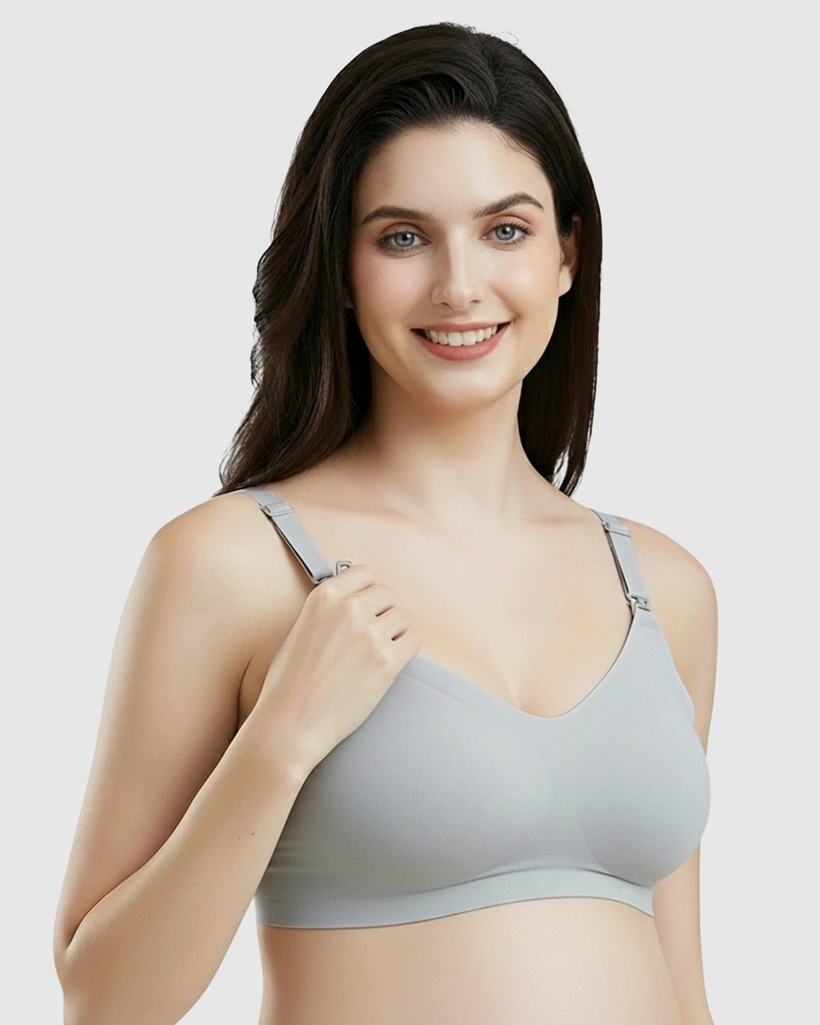 Wireless Front-Open Seamless Nursing Bra