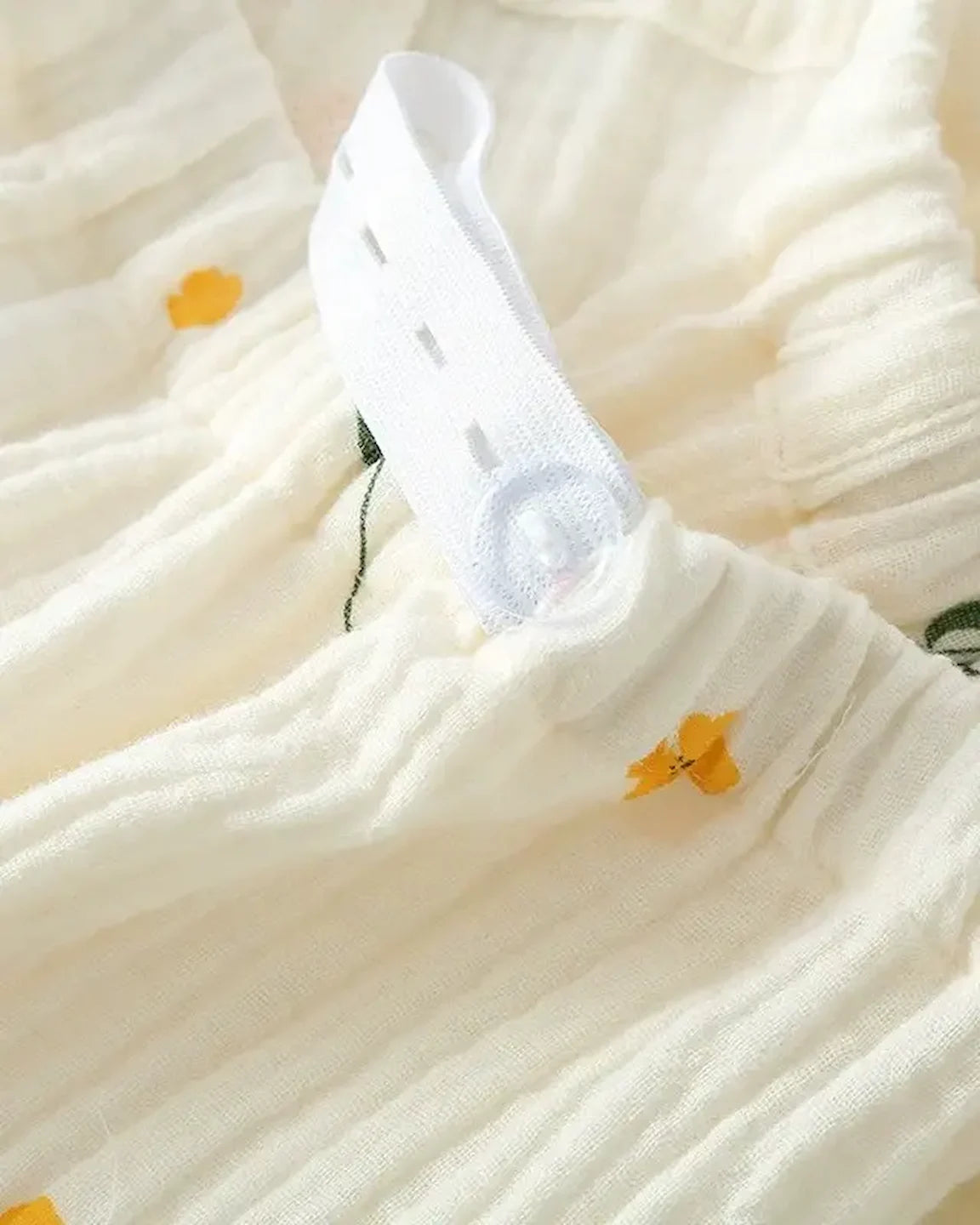 Lightweight Cotton Muslin Japanese Kimono-Style Lounge Set