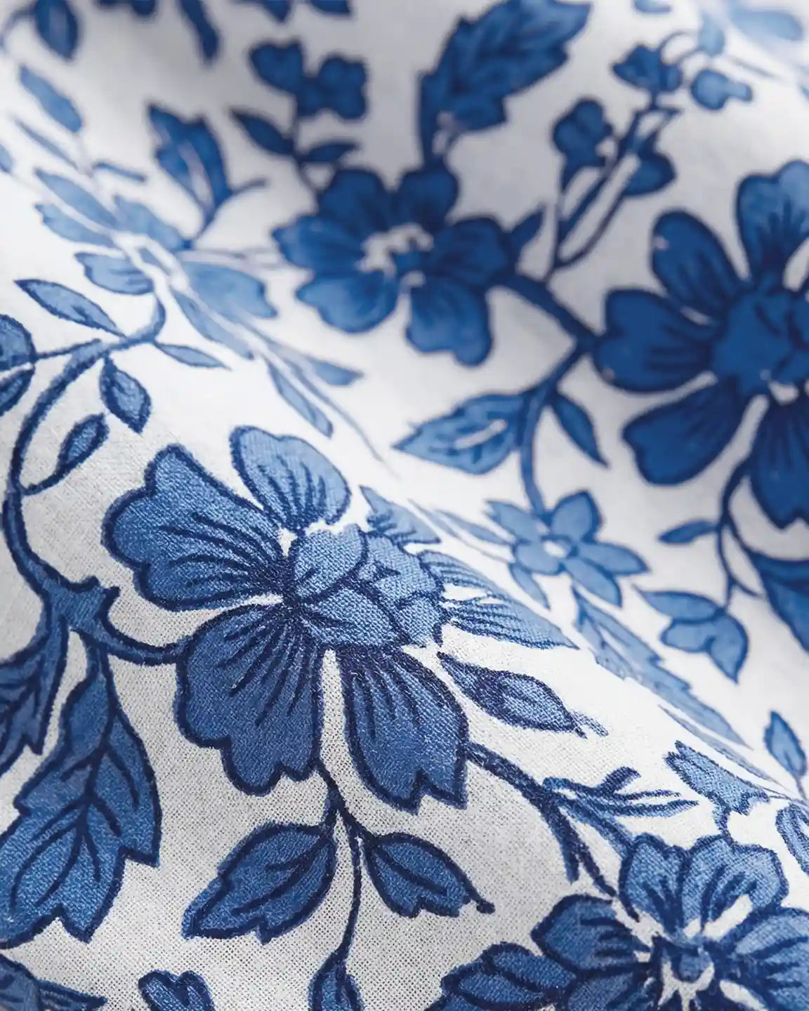 Smocked Floral A-Line Maternity Midi Dress