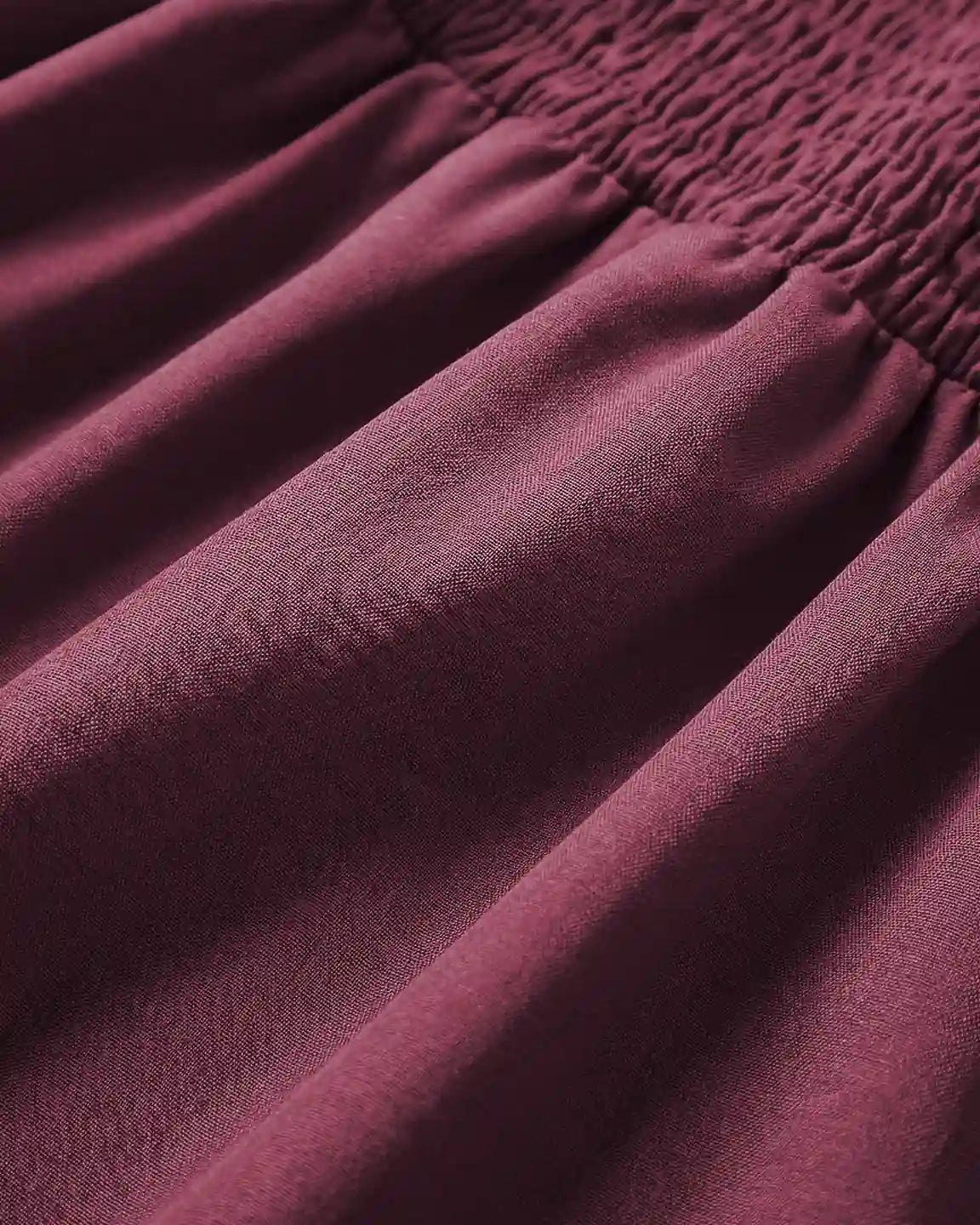 Ruffled Square-Neck Babydoll Maternity Maxi Dress