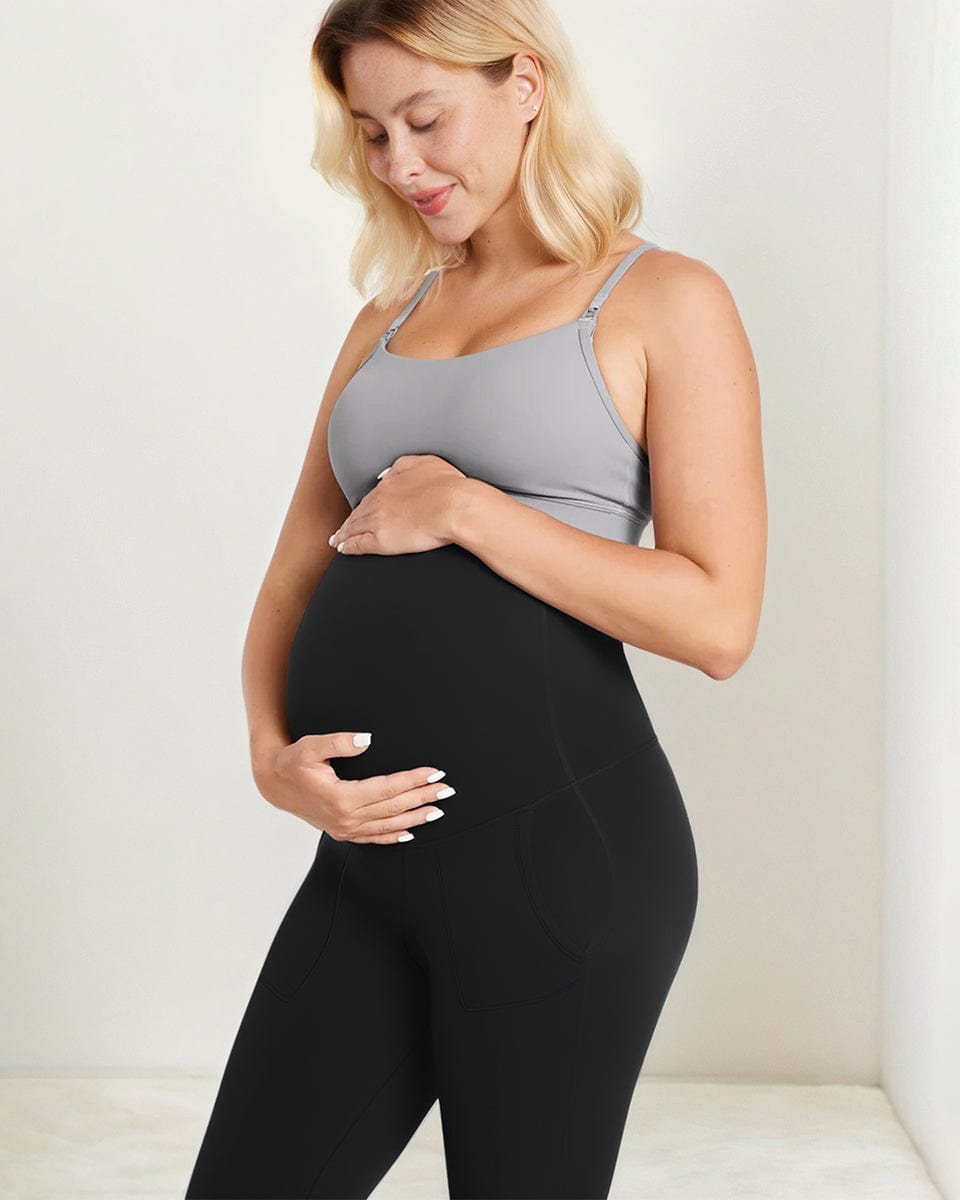The Flare Forever Maternity Legging - With Pockets