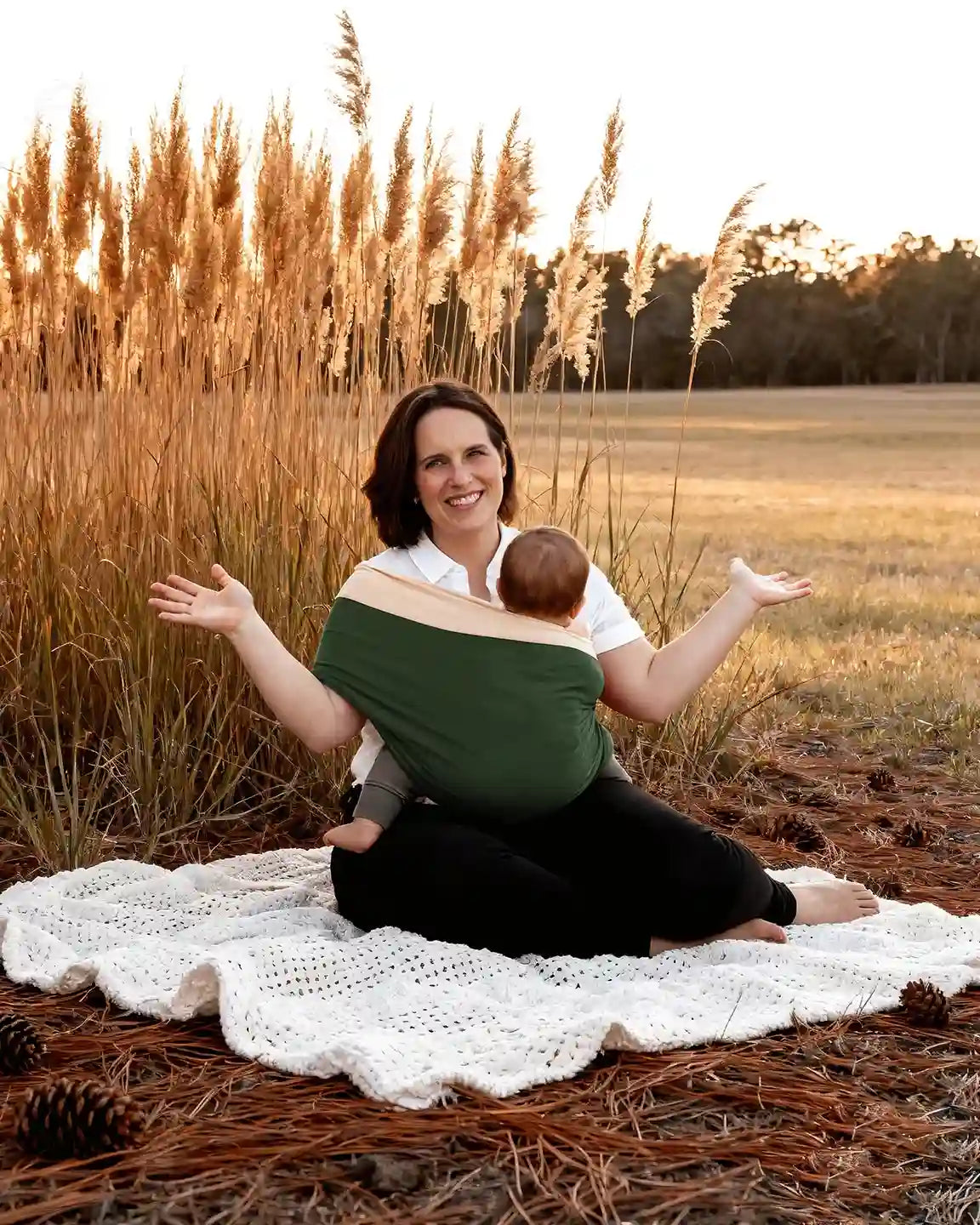 Breathable Modal Infant Wrap Carrier