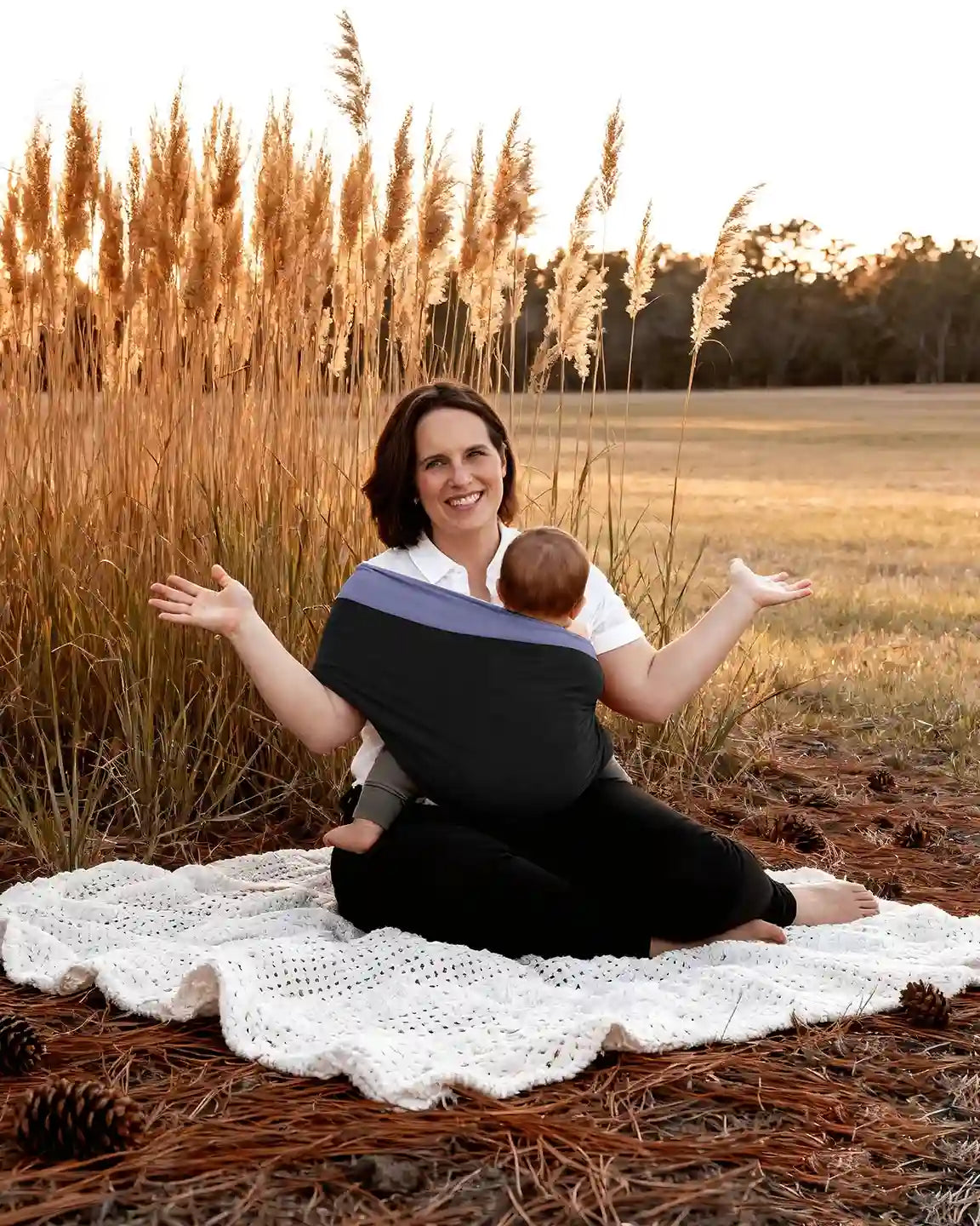 Breathable Modal Infant Wrap Carrier