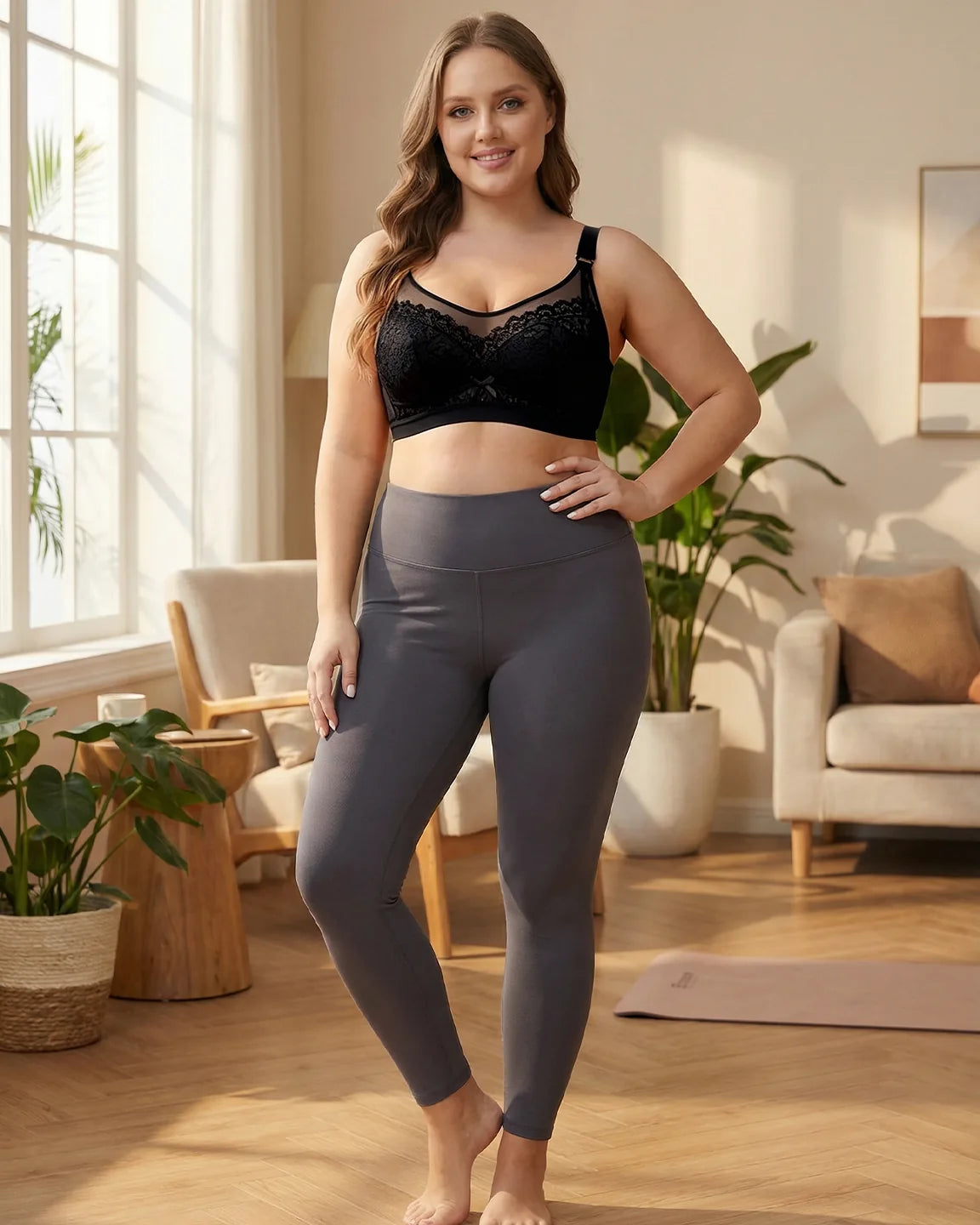 Clip-Down Lace Nursing Bra