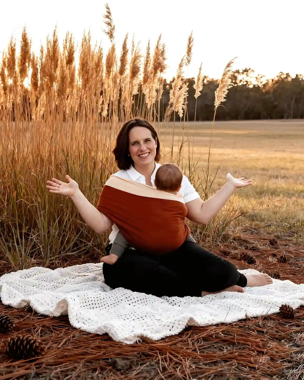 Breathable Modal Infant Wrap Carrier