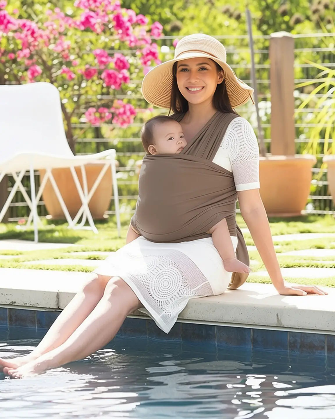 Skin-to-Skin Adjustable Baby Wrap Carrier