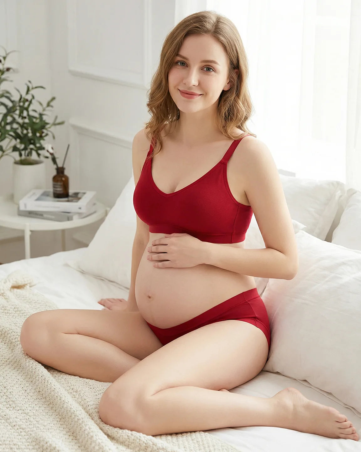 V-Cut Low-Rise Maternity Brief