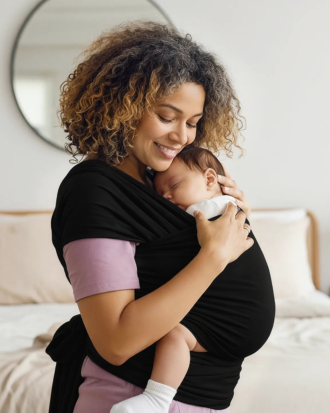 Skin-to-Skin Adjustable Baby Wrap Carrier