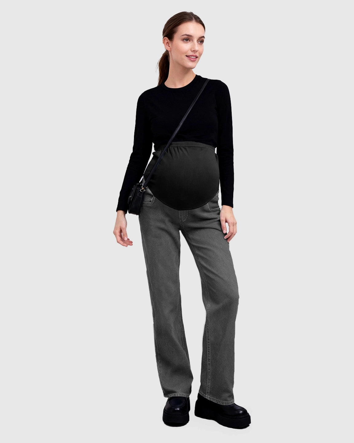 Soft Stretch Over Bump Maternity Jeans