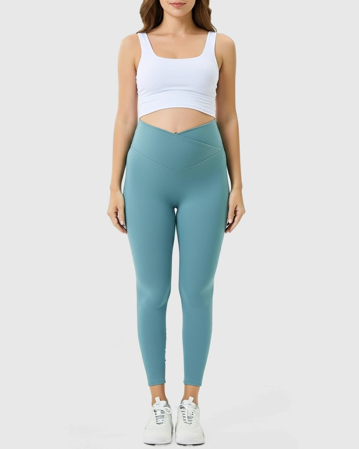 High-Rise Stretch Maternity Leggings