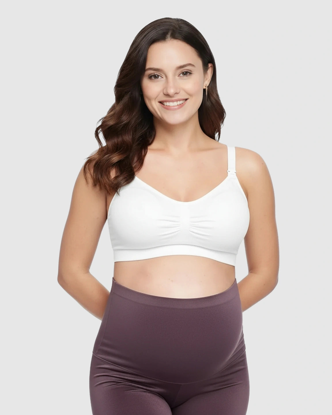 Seamless Soft Stretch Wireless Nursing Bra