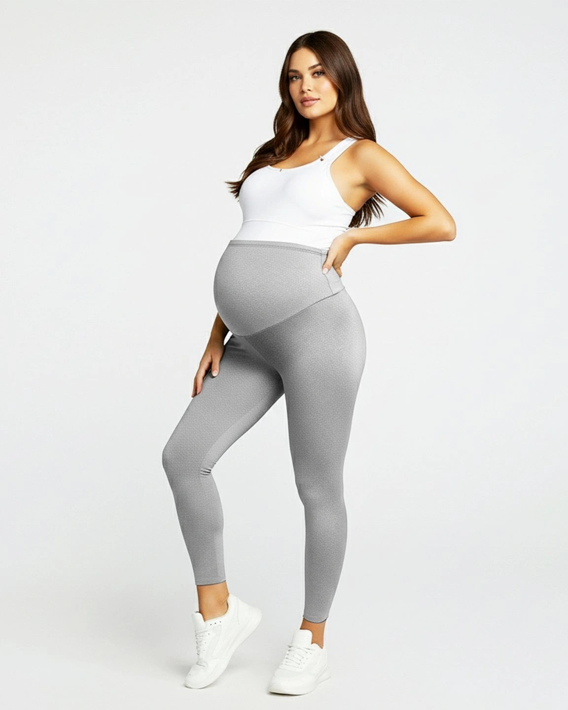 Sculpting Ankle Length Maternity Leggings