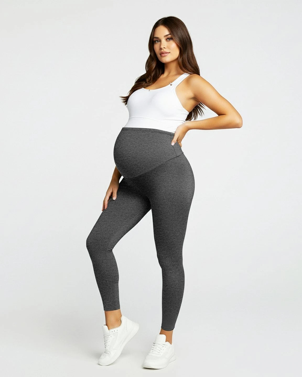 Sculpting Ankle Length Maternity Leggings