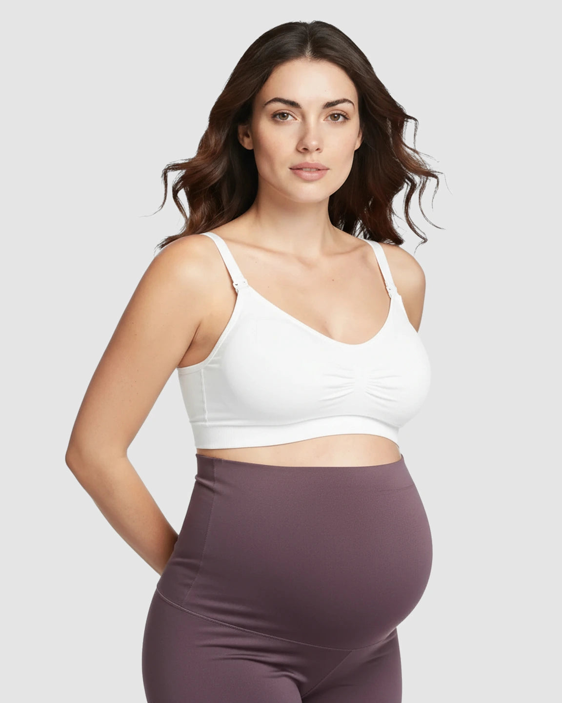 Seamless Soft Stretch Wireless Nursing Bra