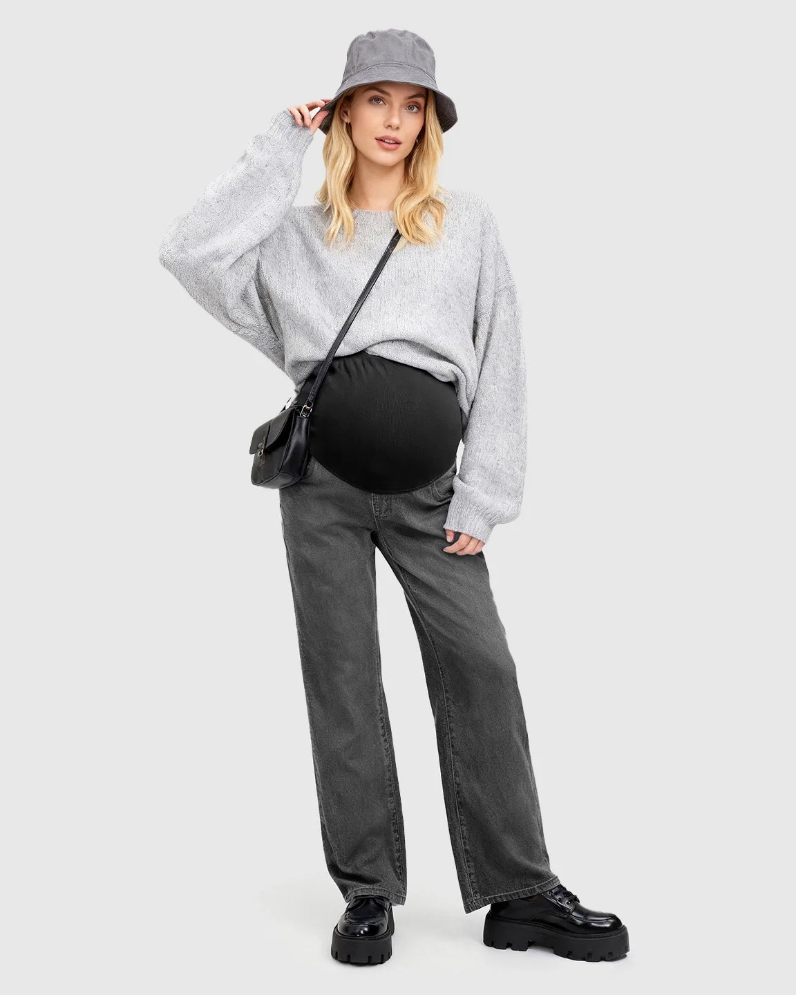 Soft Stretch Over Bump Maternity Jeans