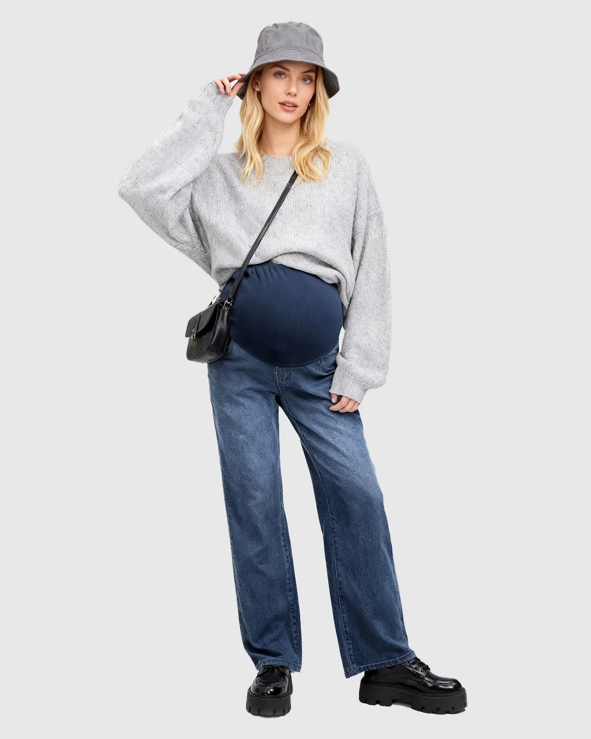 Soft Stretch Over Bump Maternity Jeans
