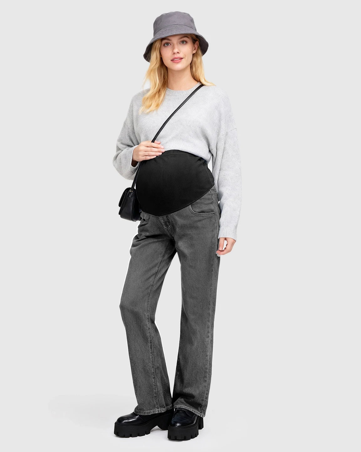 Soft Stretch Over Bump Maternity Jeans