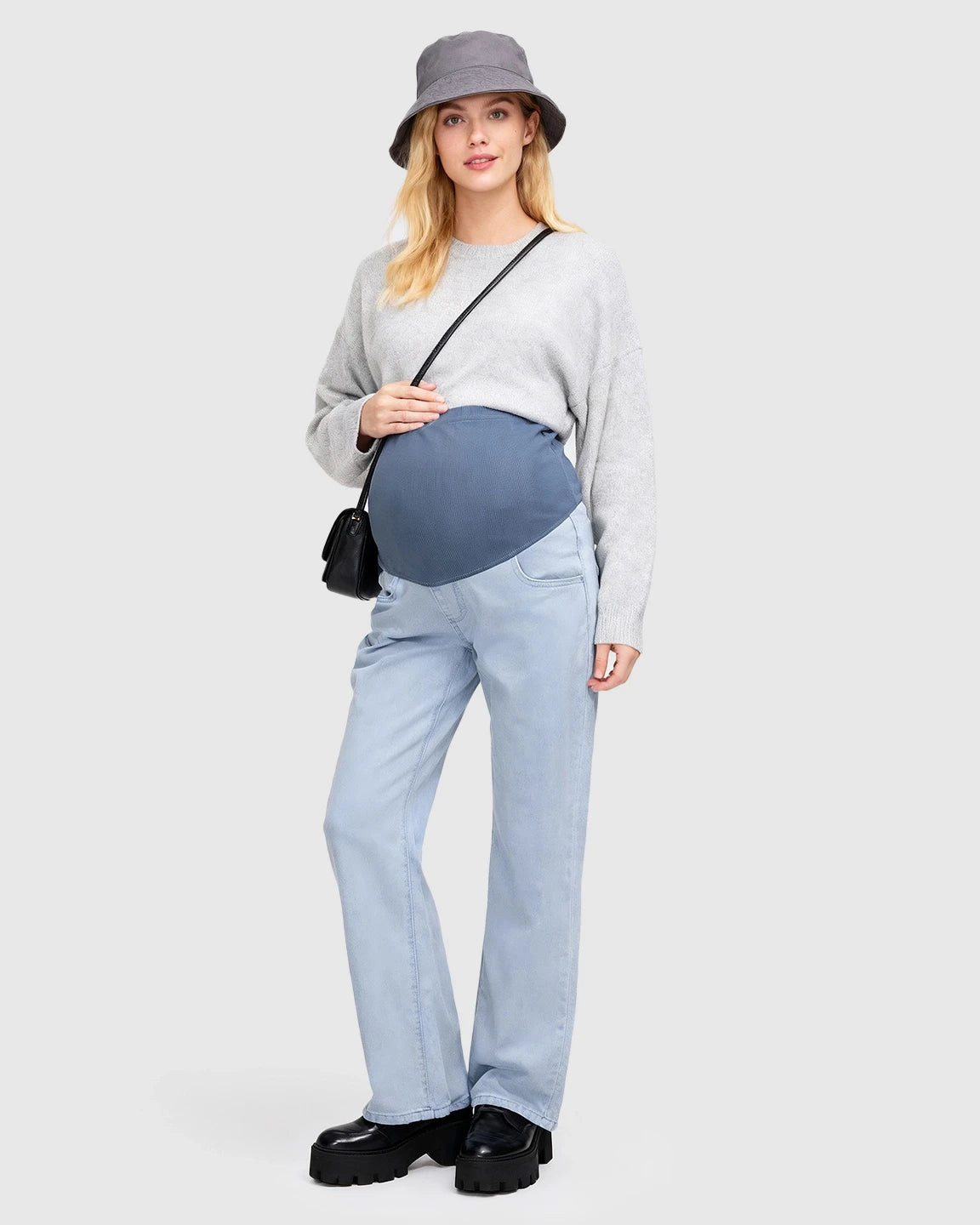 Soft Stretch Over Bump Maternity Jeans