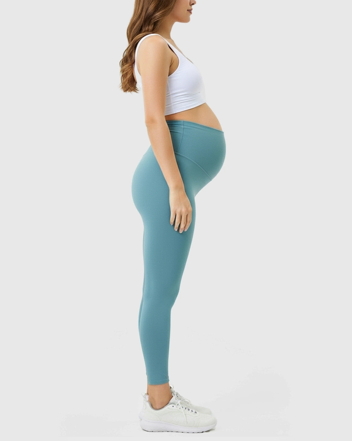 High-Rise Stretch Maternity Leggings