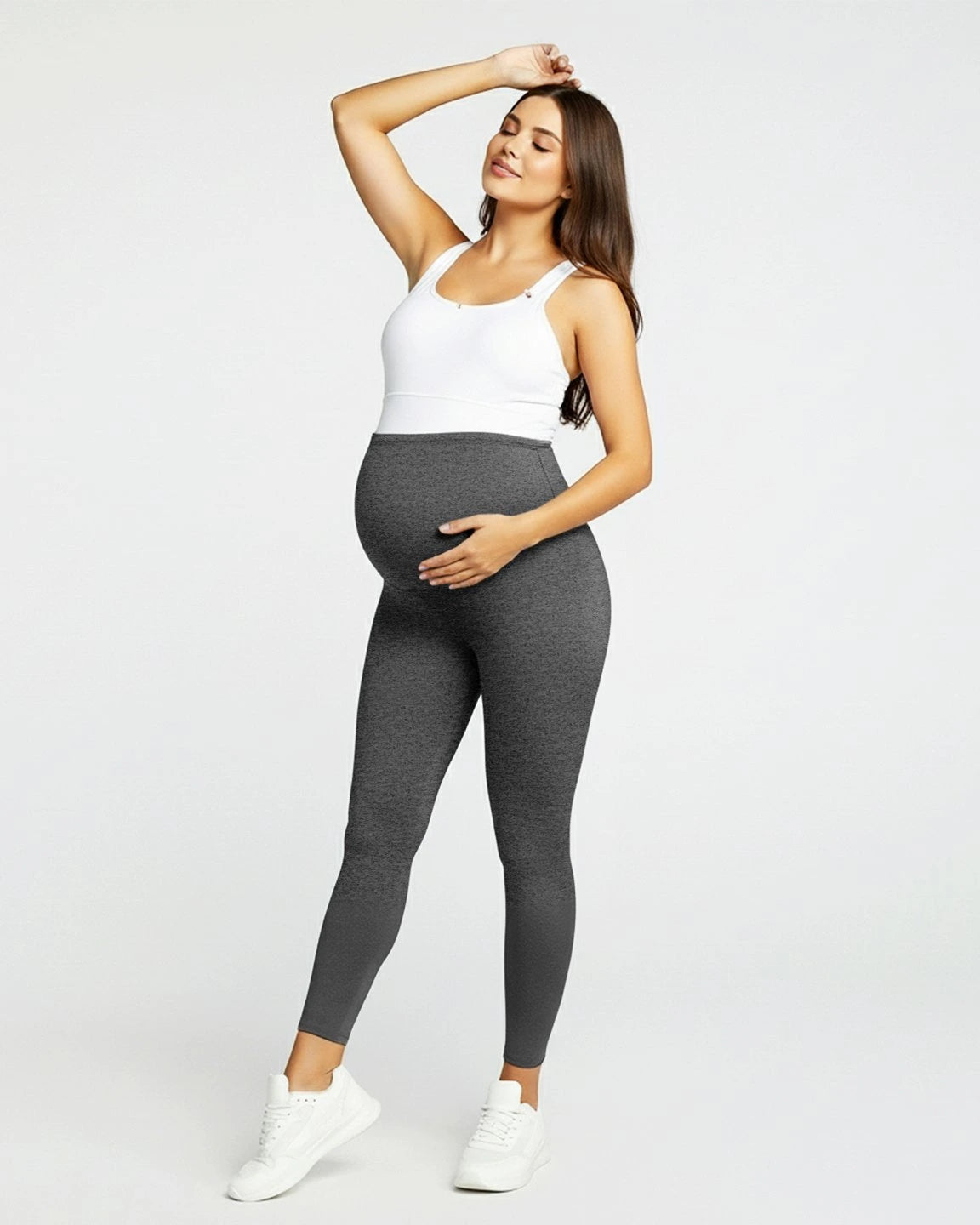 Sculpting Ankle Length Maternity Leggings