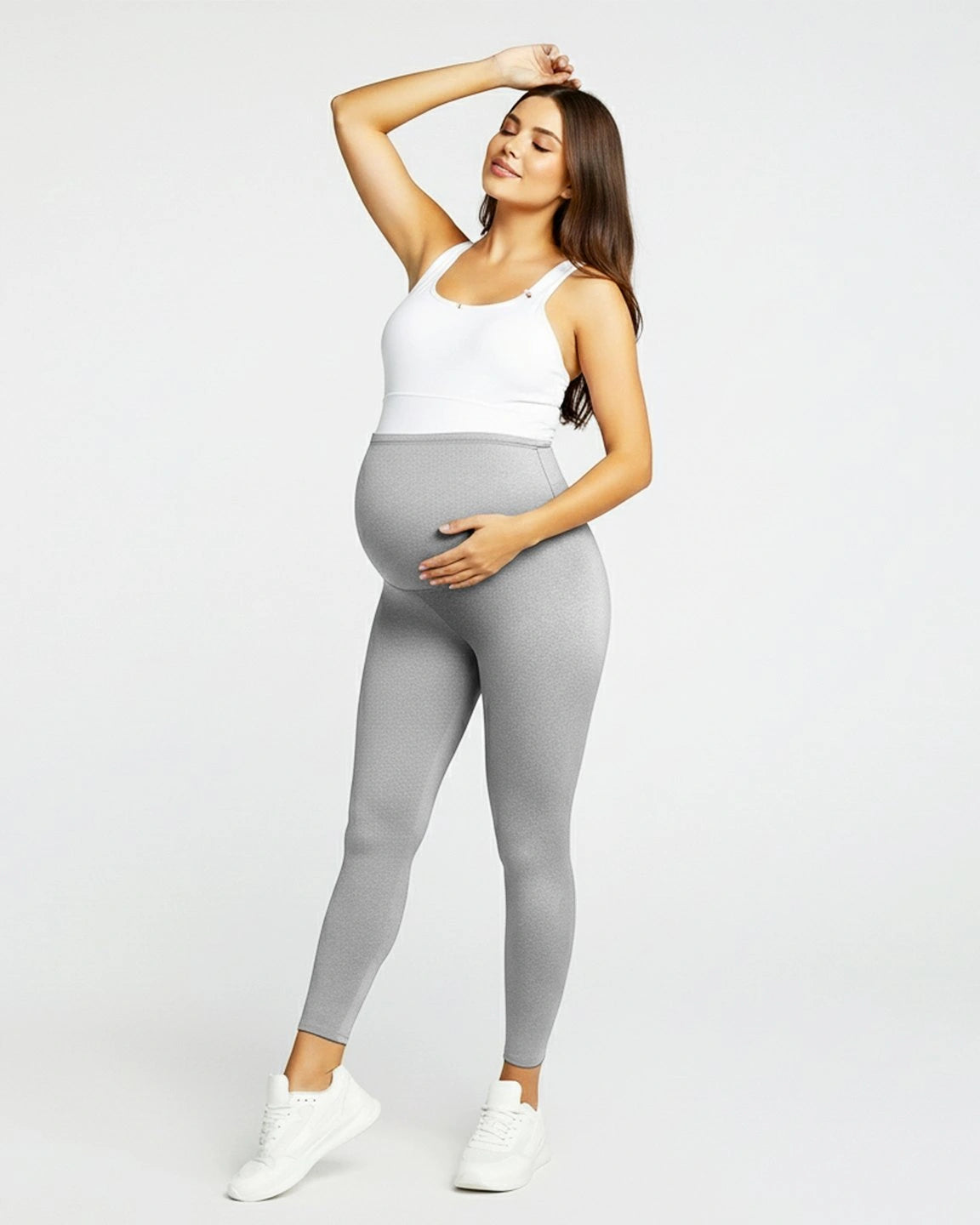 Sculpting Ankle Length Maternity Leggings