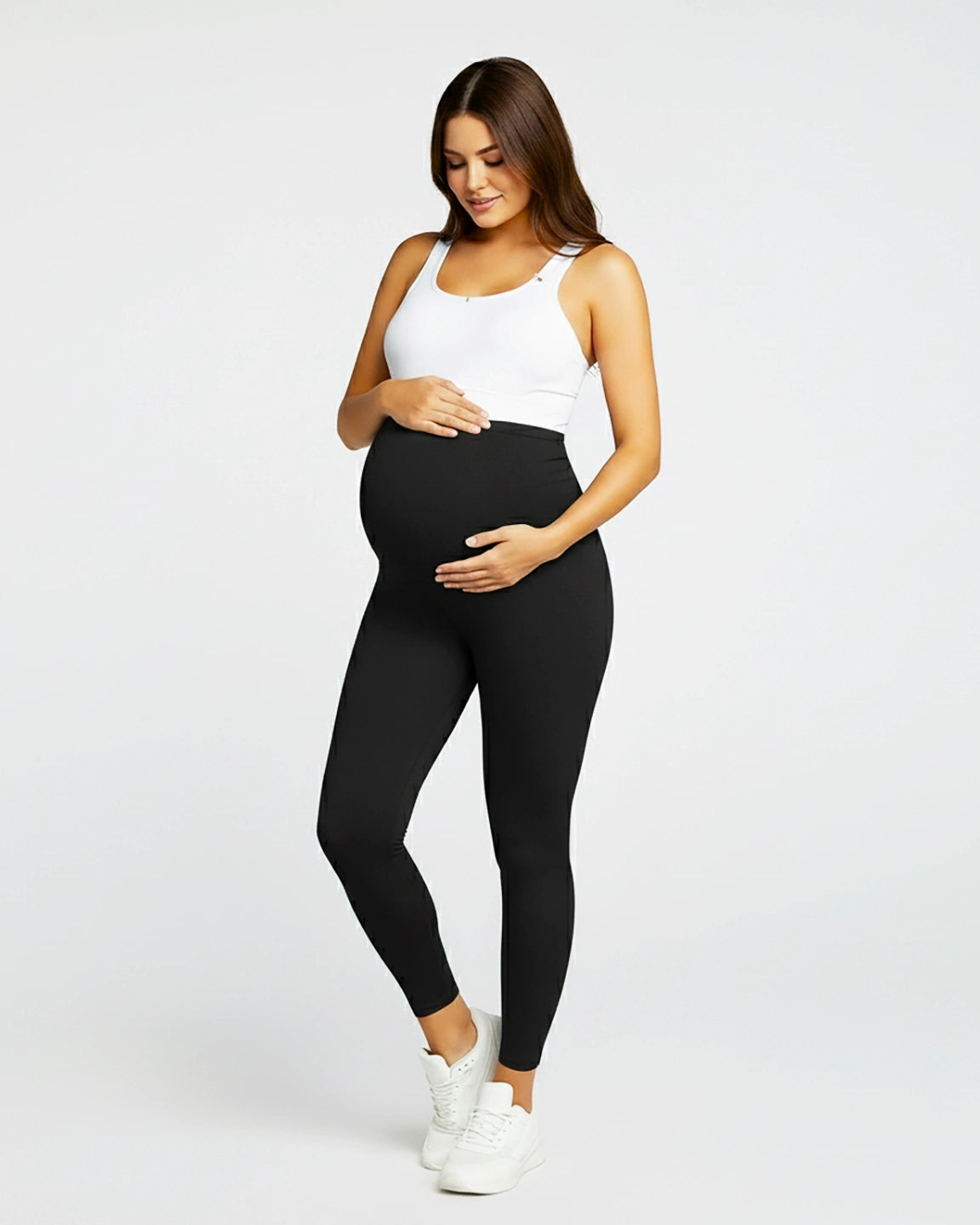 Sculpting Ankle Length Maternity Leggings