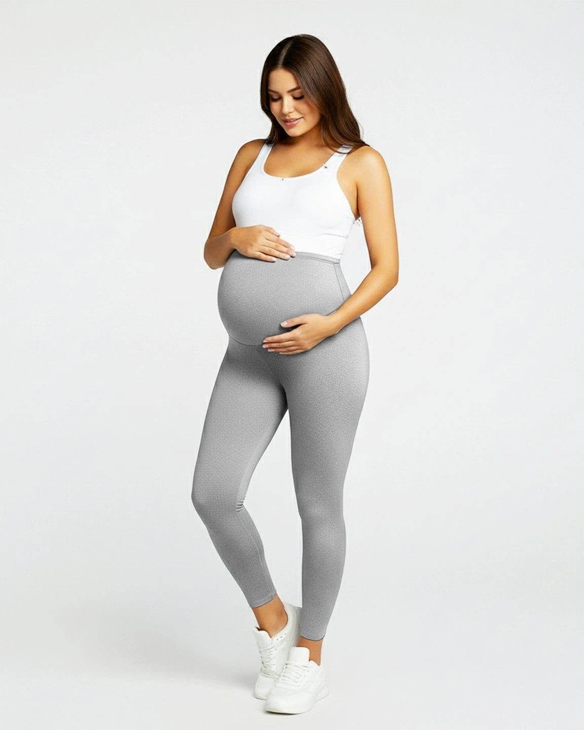 Sculpting Ankle Length Maternity Leggings