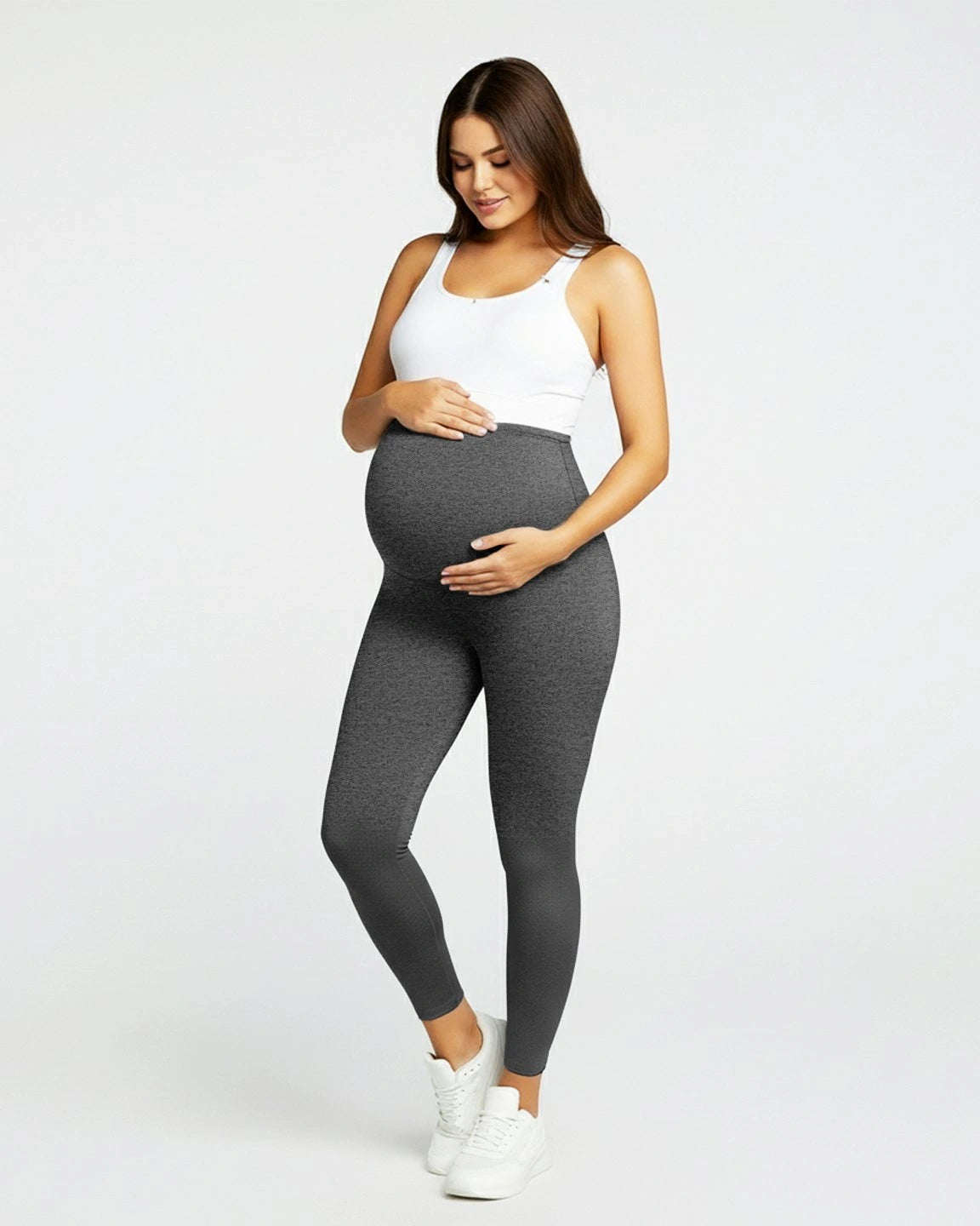 Sculpting Ankle Length Maternity Leggings