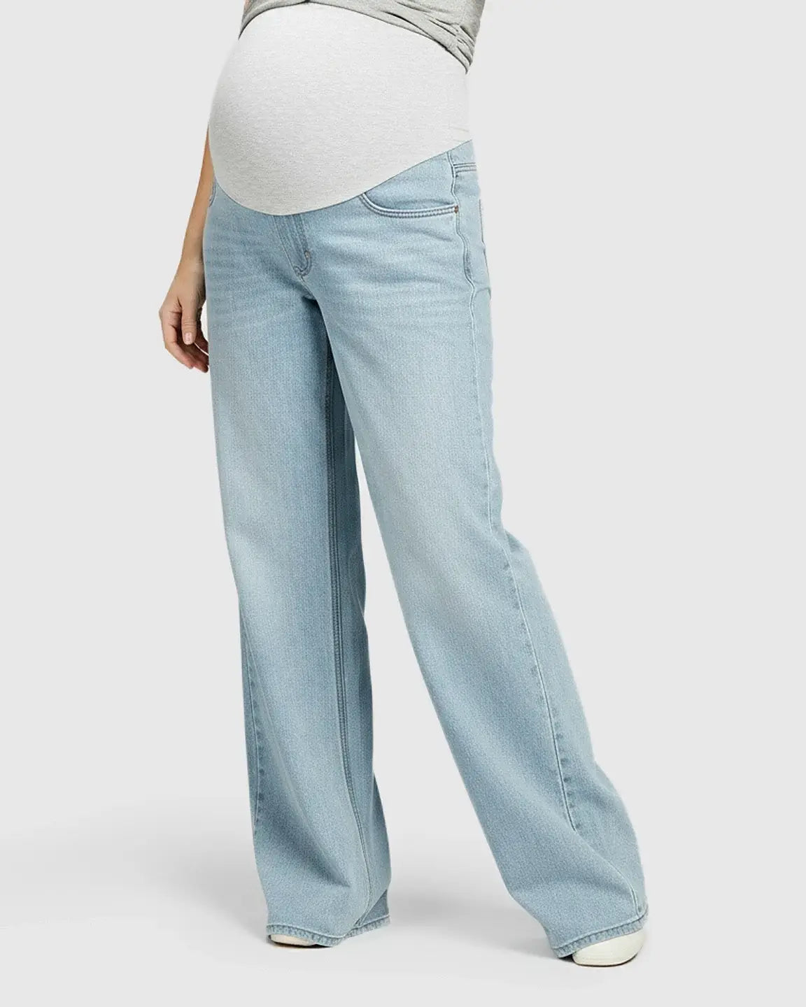 Stretch High-Waist Maternity Jeans
