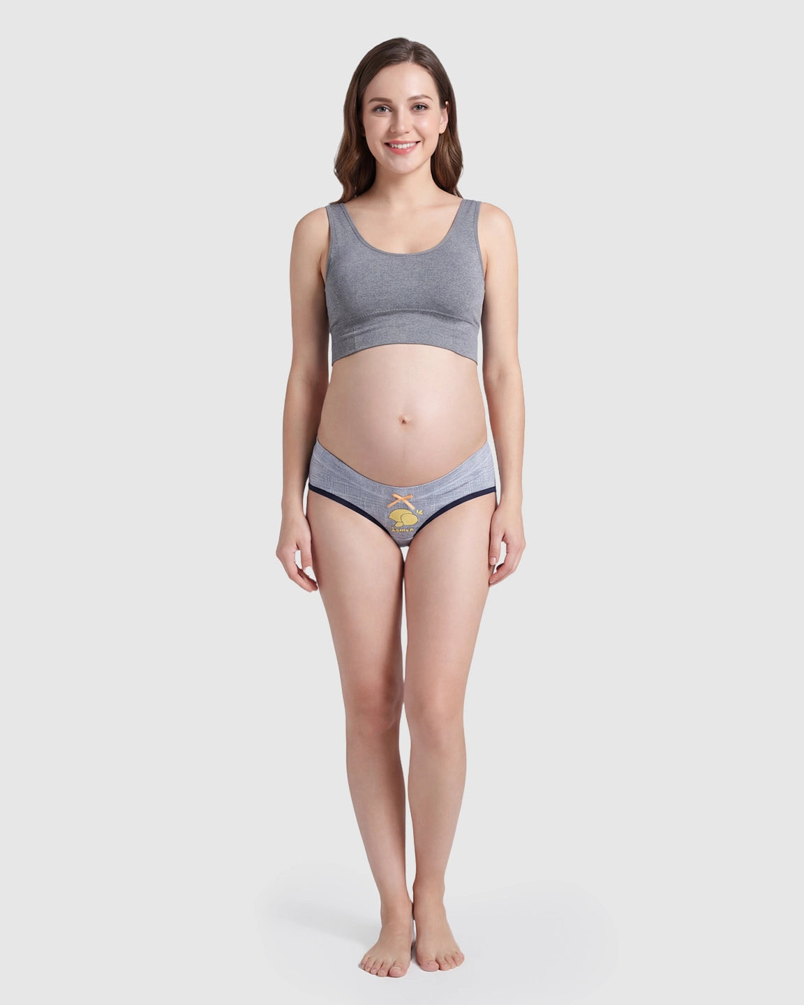 Low-Waist V-Shaped Maternity Panties