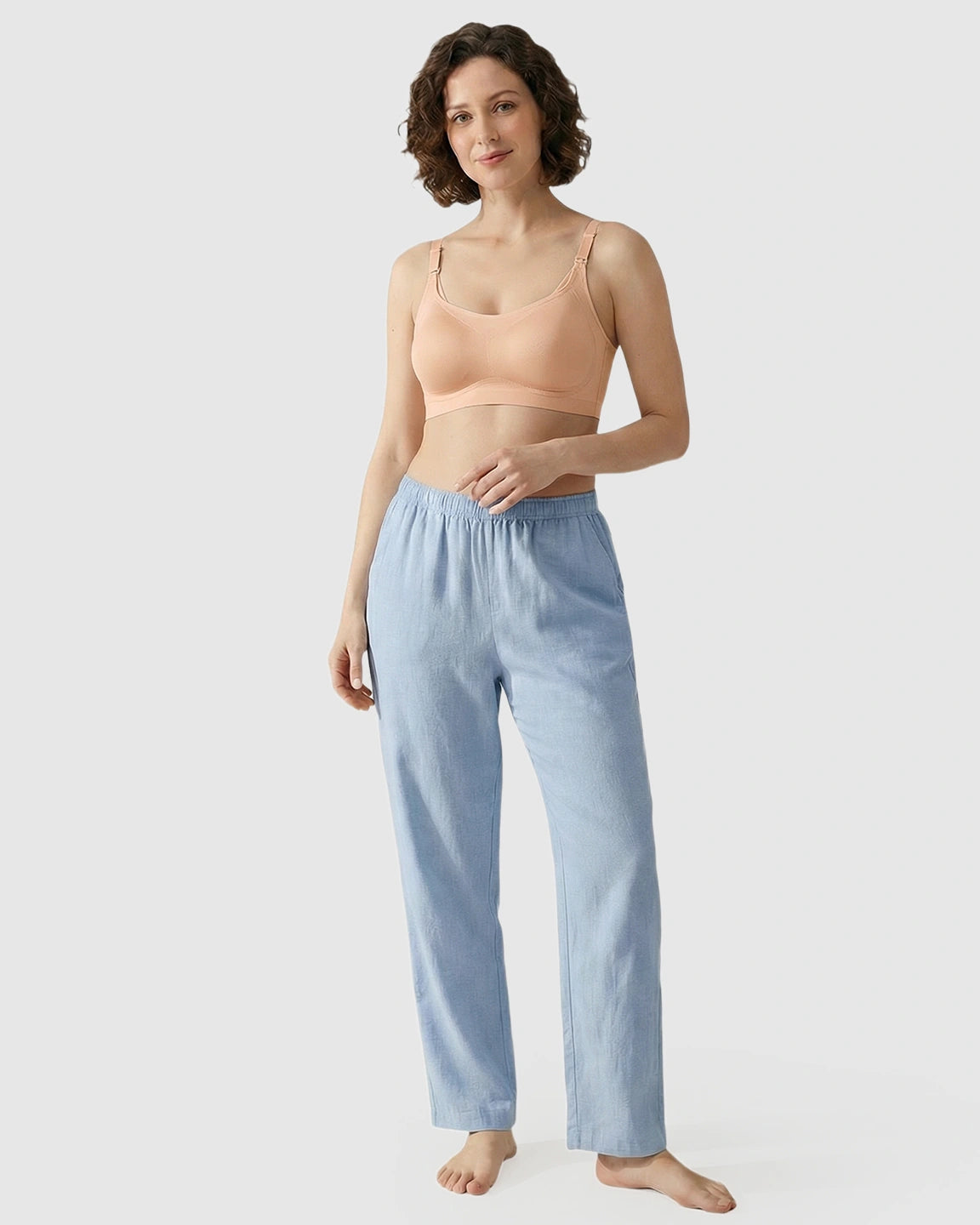 Seamless Ice Silk Ultra-Thin Nursing Bra